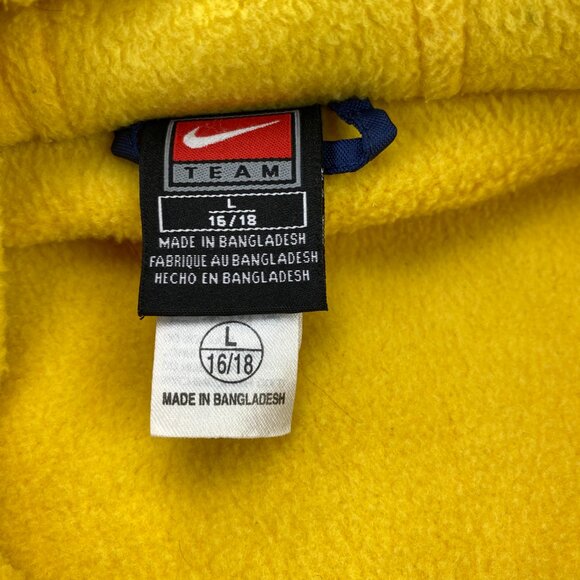 Vintage Nike Michigan Wolverines Coat Large L Team 2000s NCAA College Jacket - Picture 9 of 16